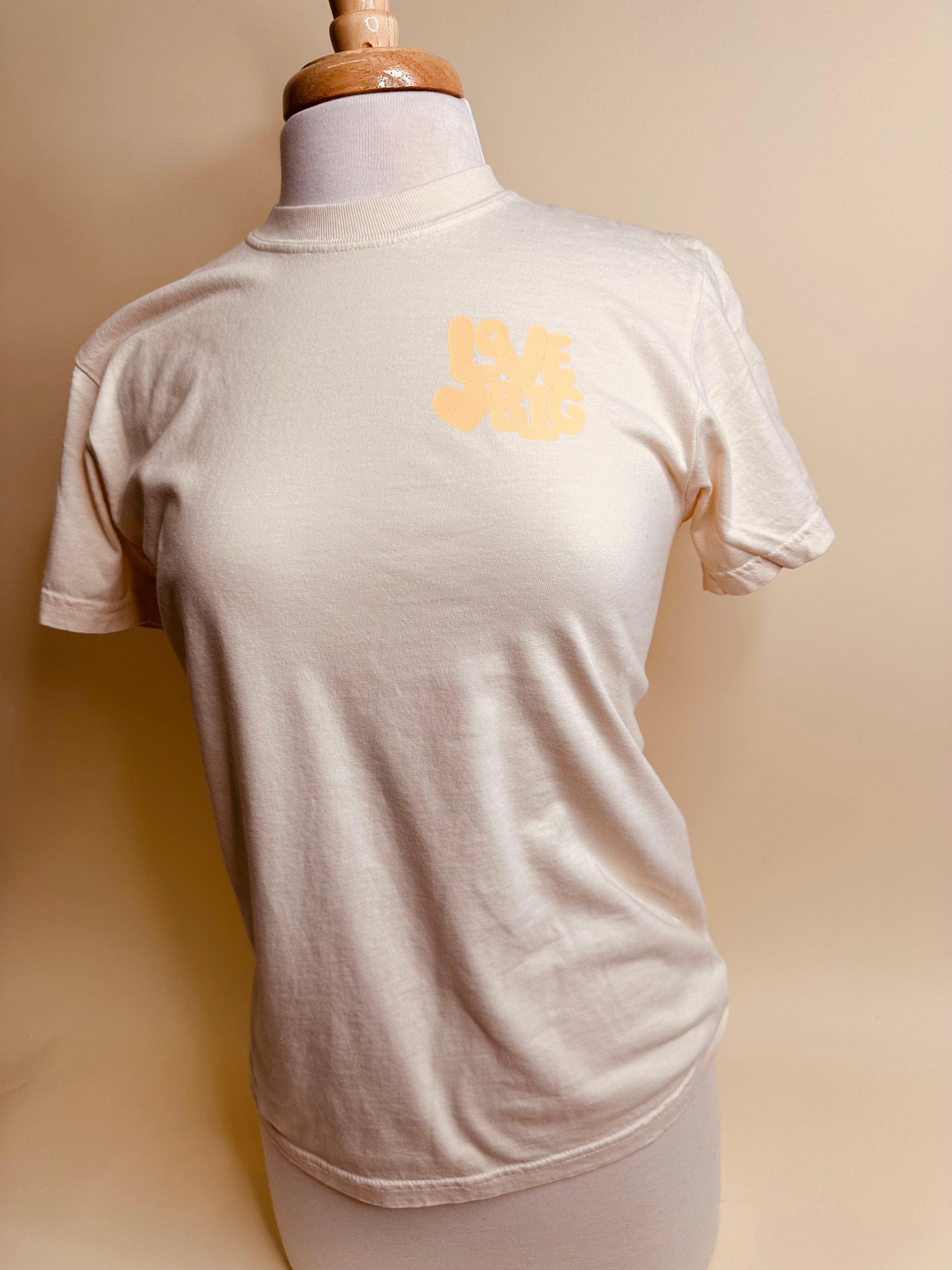 JD: Ivory Love BIG Tee