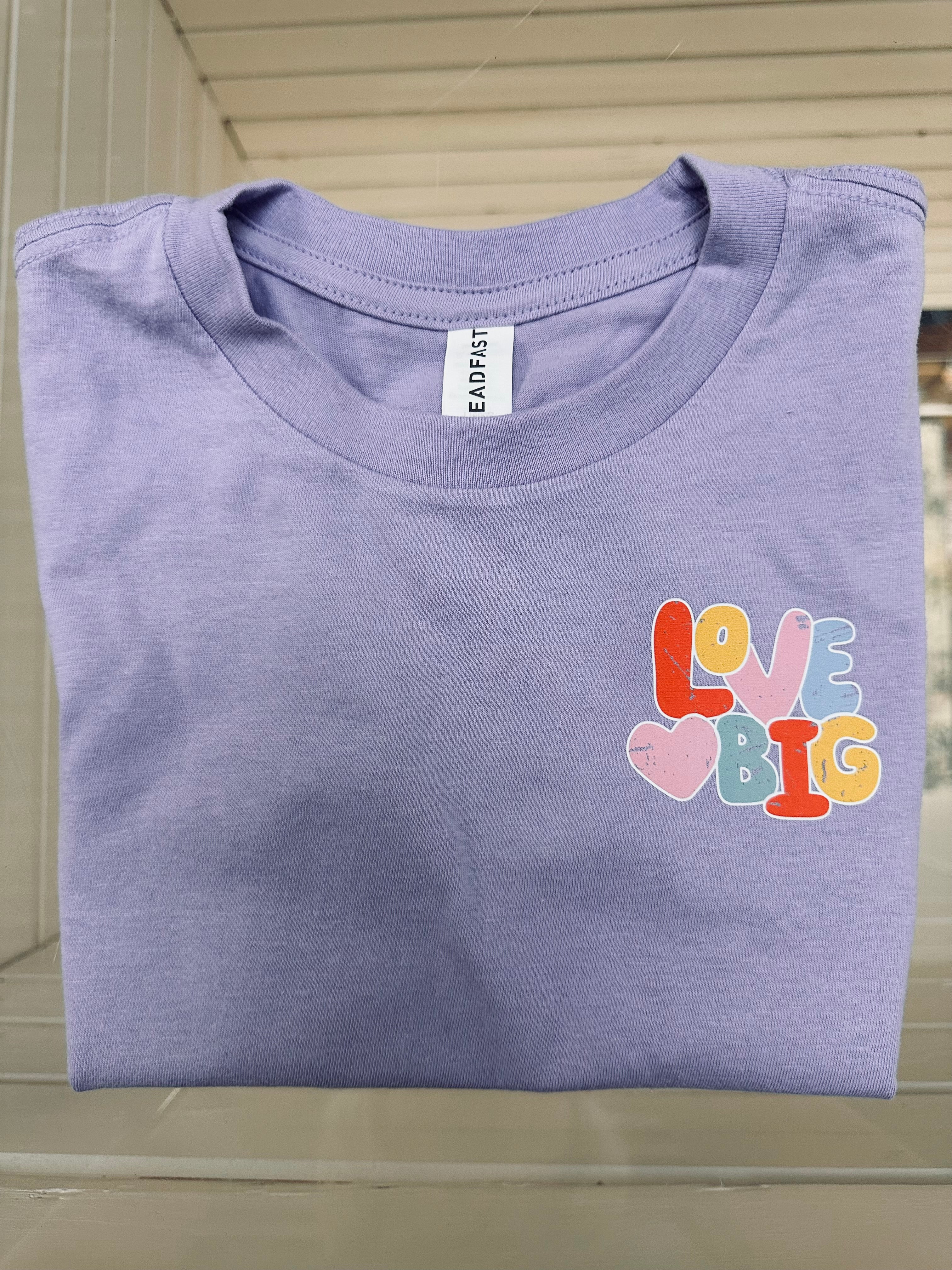 JD: YOUTH Lilac Love Big Tee