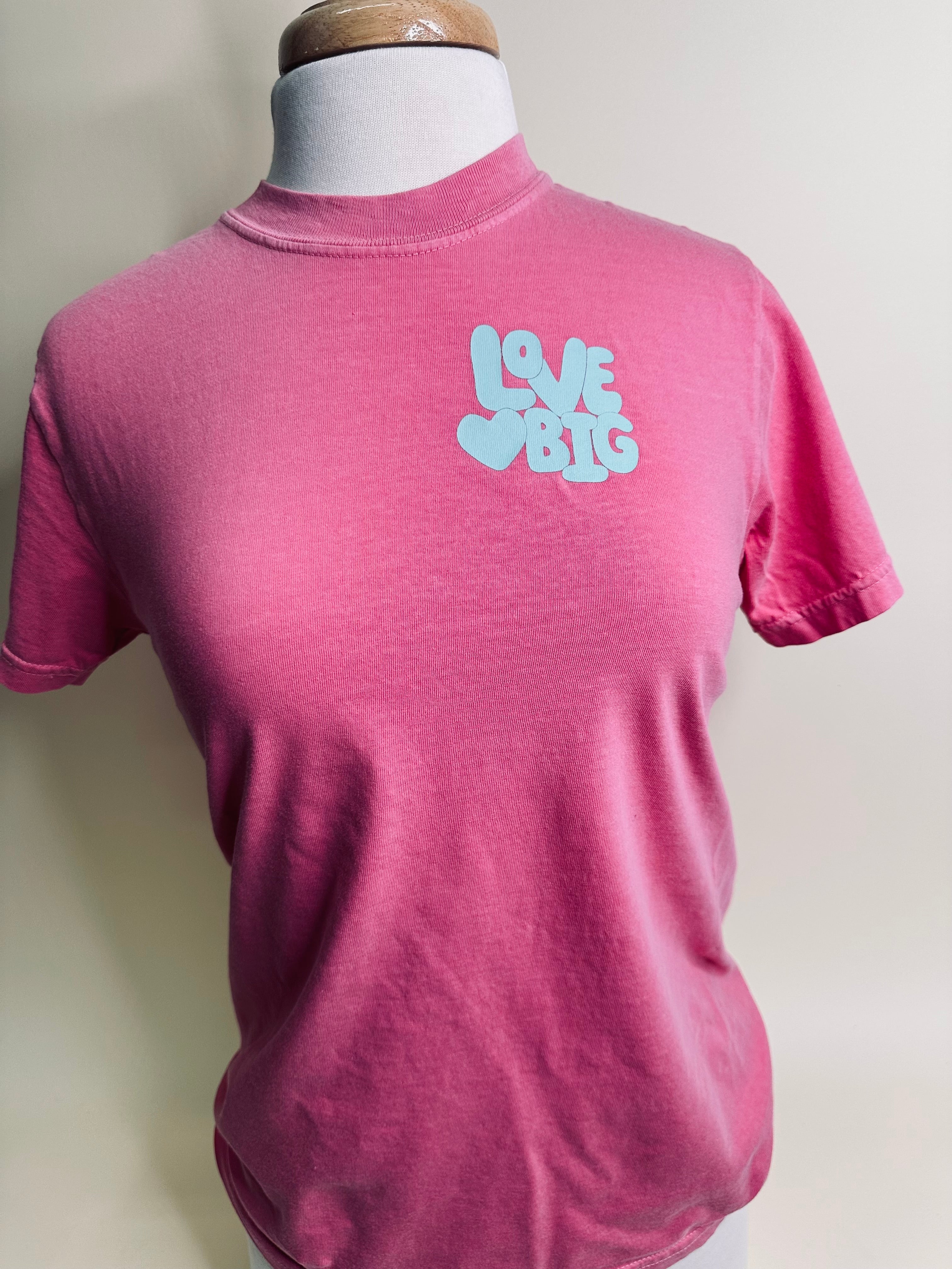 JD: Pink Love BIG Tee