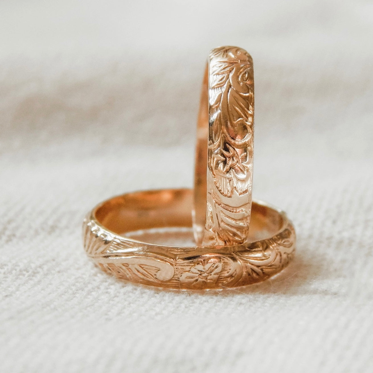 Floral Band Ring