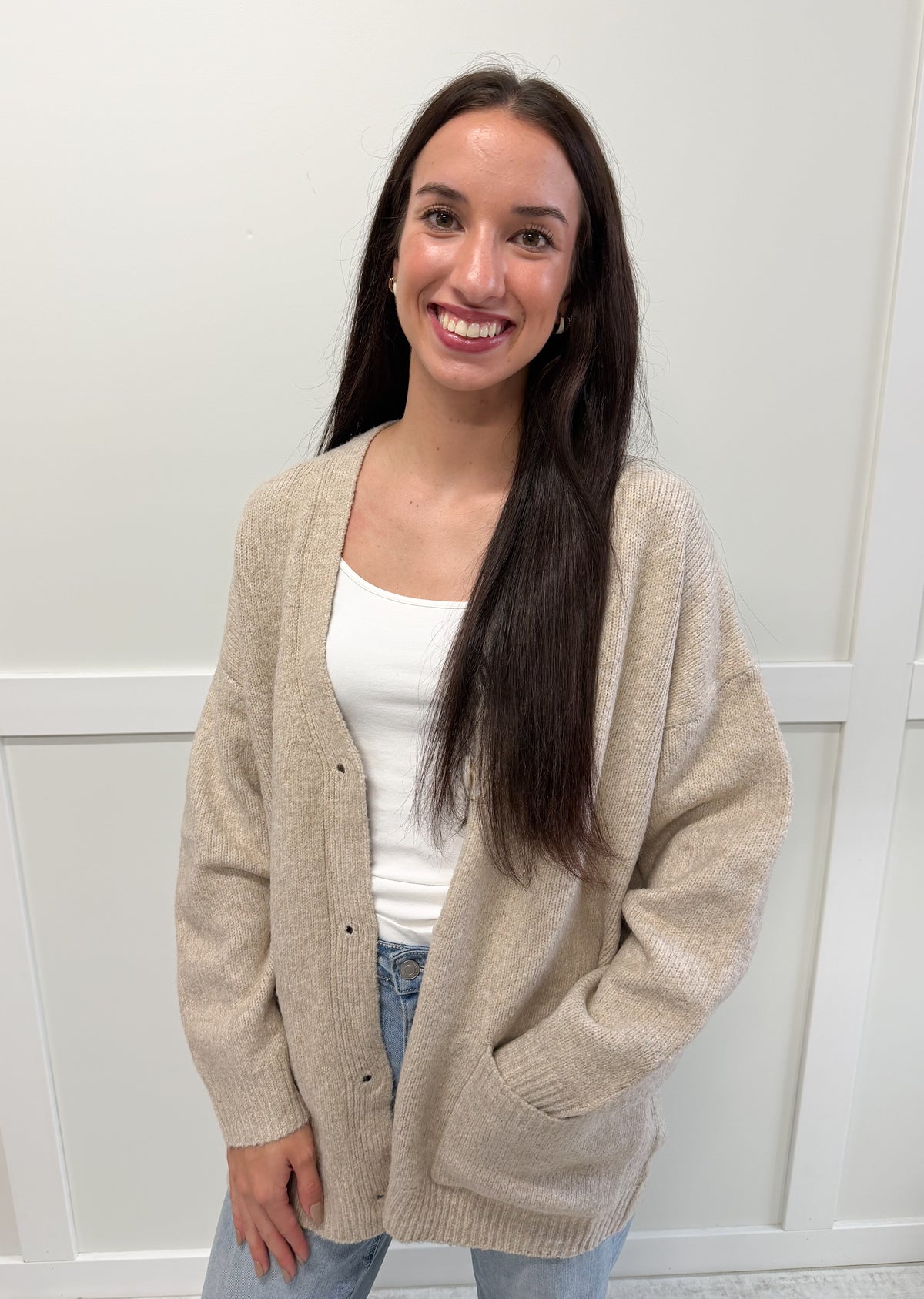 Tabitha Oversized Boyfriend Cardigan