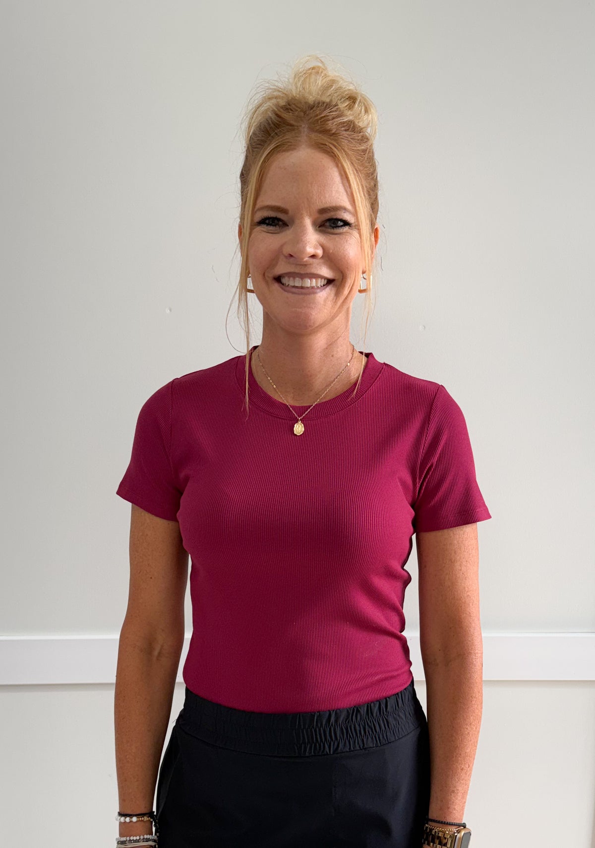 Mallory Micro Ribbed Top