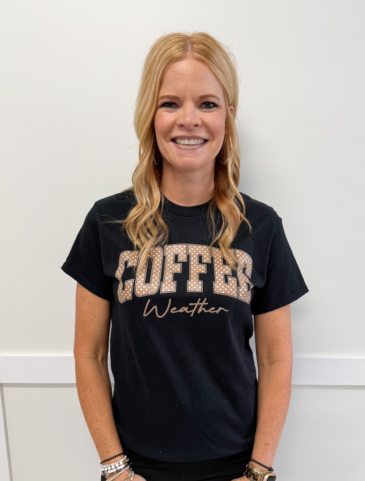 Bridget Coffee Weather Graphic Tee