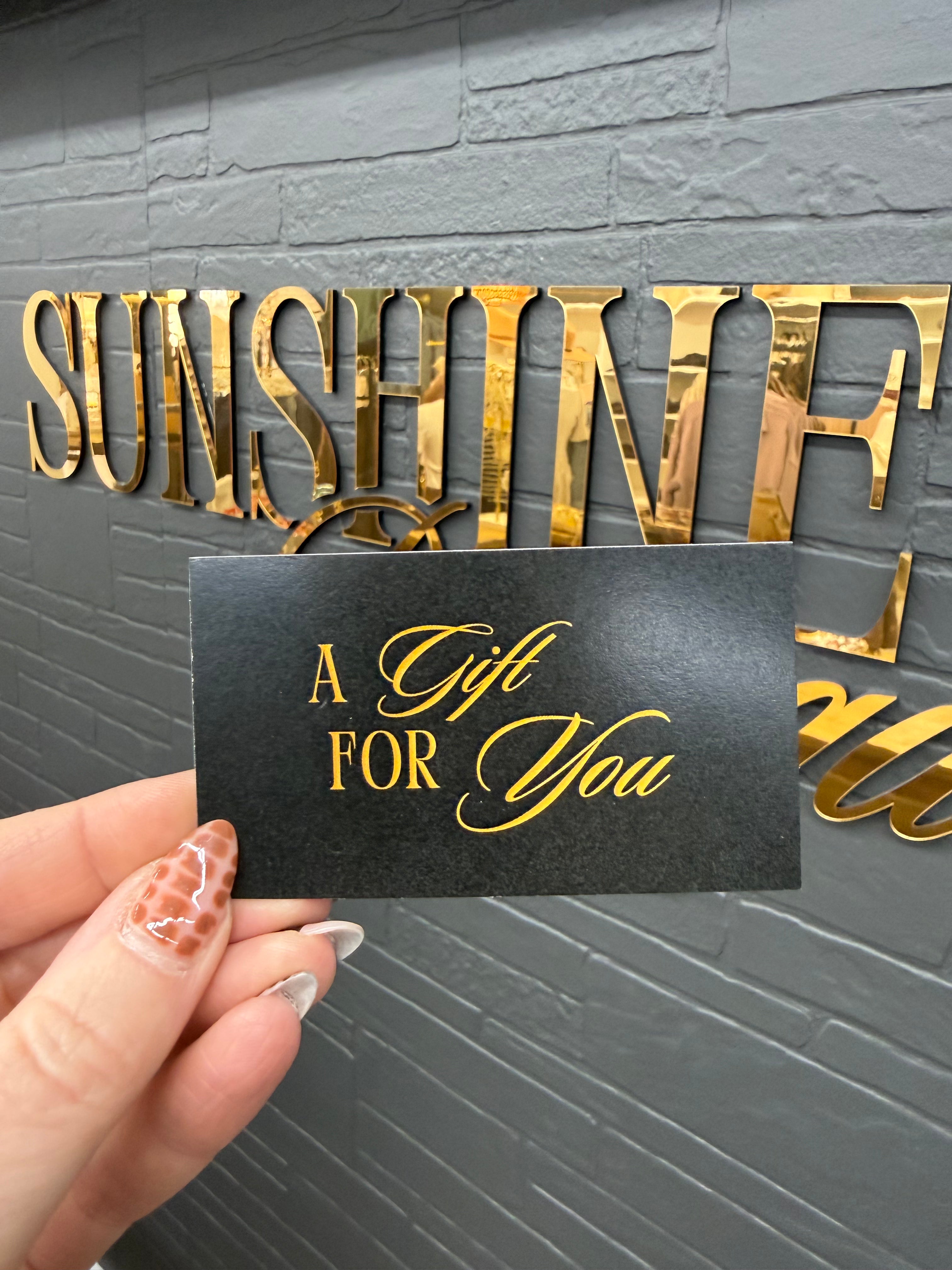 Physical Gift Card