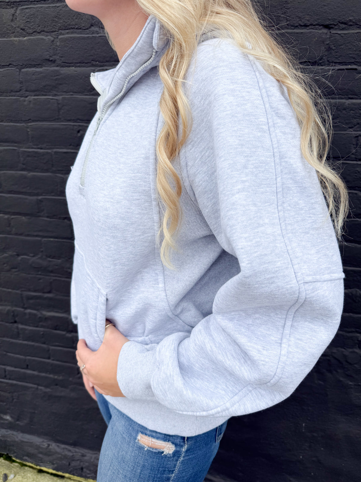 Chelsea Half Zip Hoodie