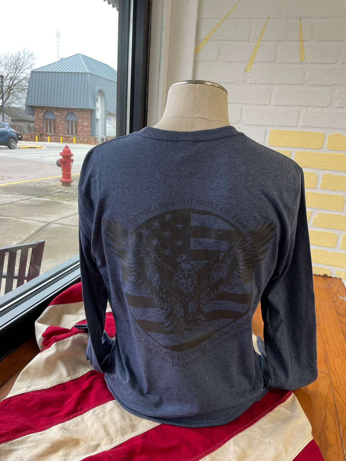 JD: Long Sleeve American Courage Tee
