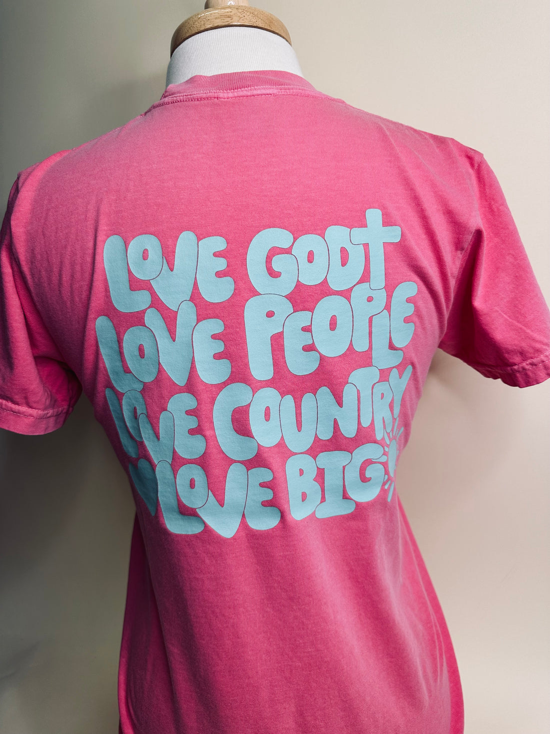 JD: Pink Love BIG Tee