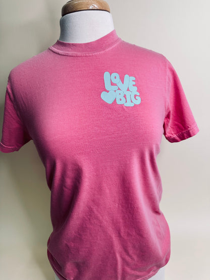 JD: Pink Love BIG Tee