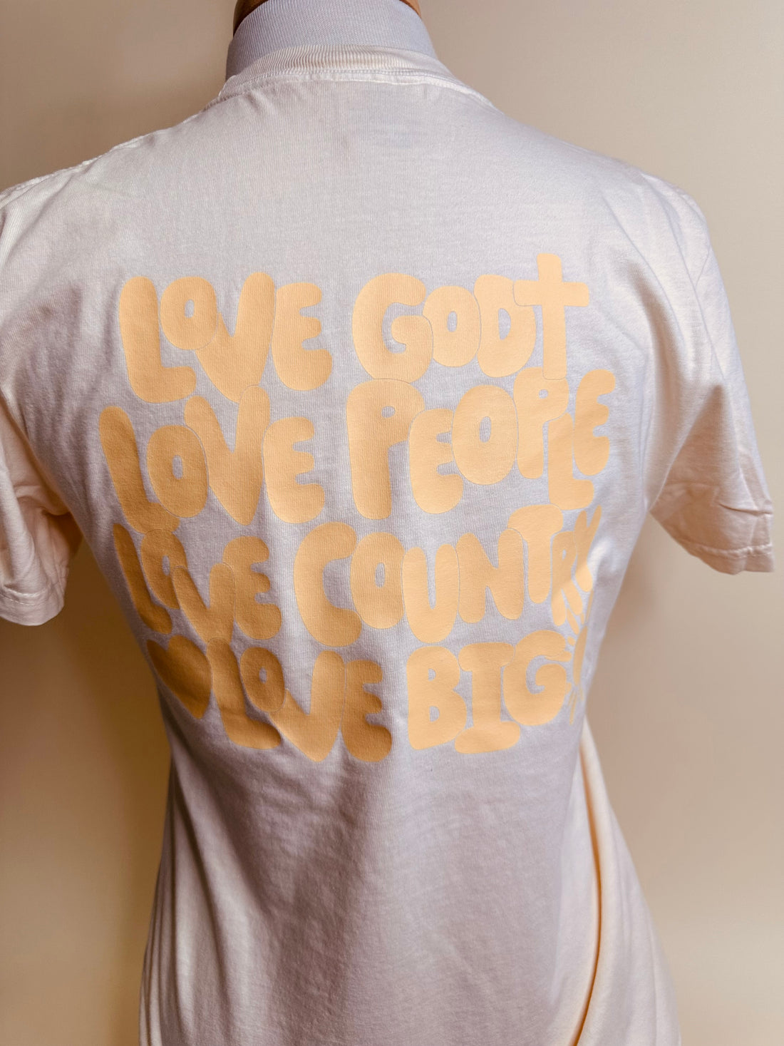 JD: Ivory Love BIG Tee