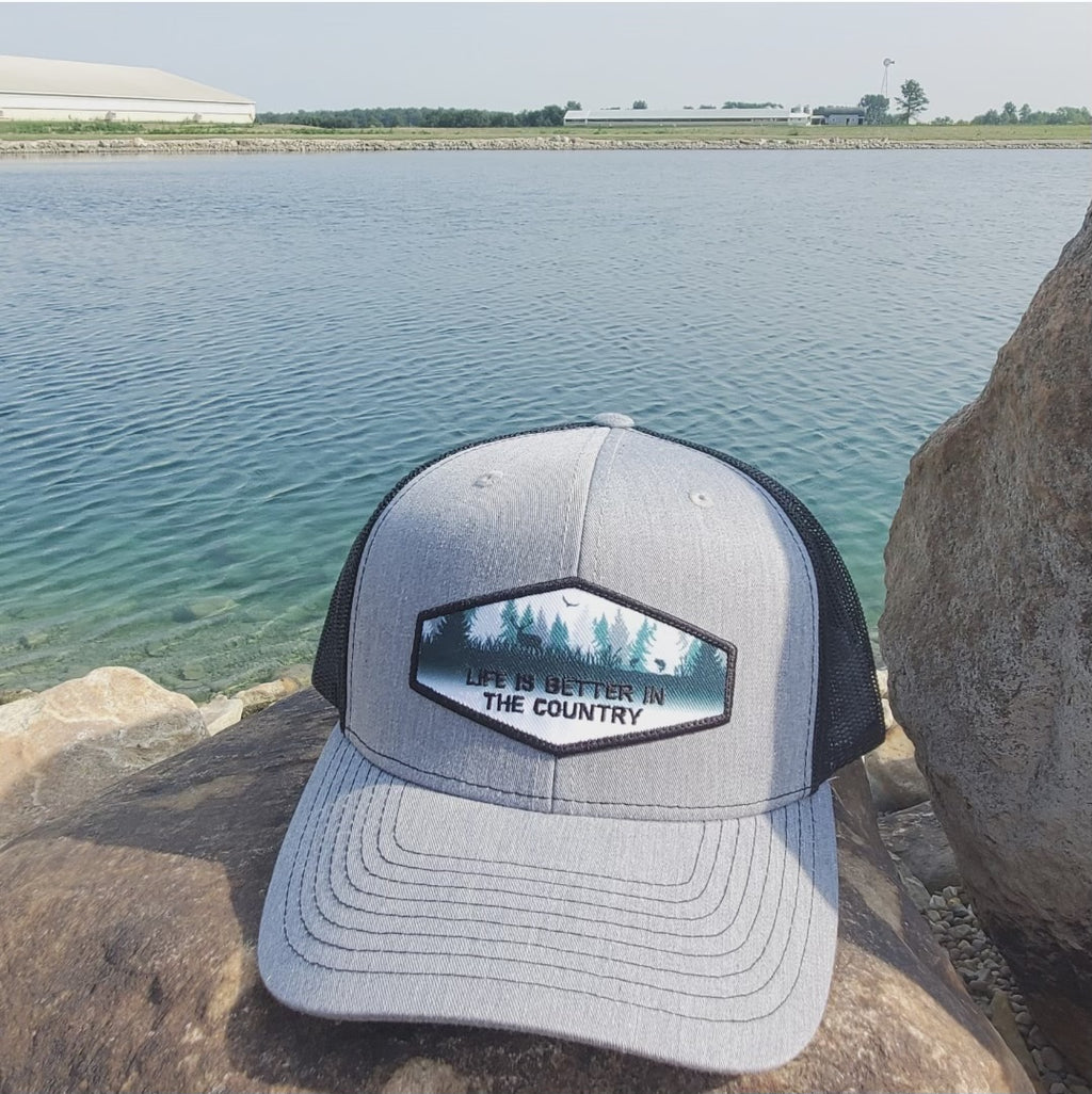JD: Life is Better in the Country Hat- Woods