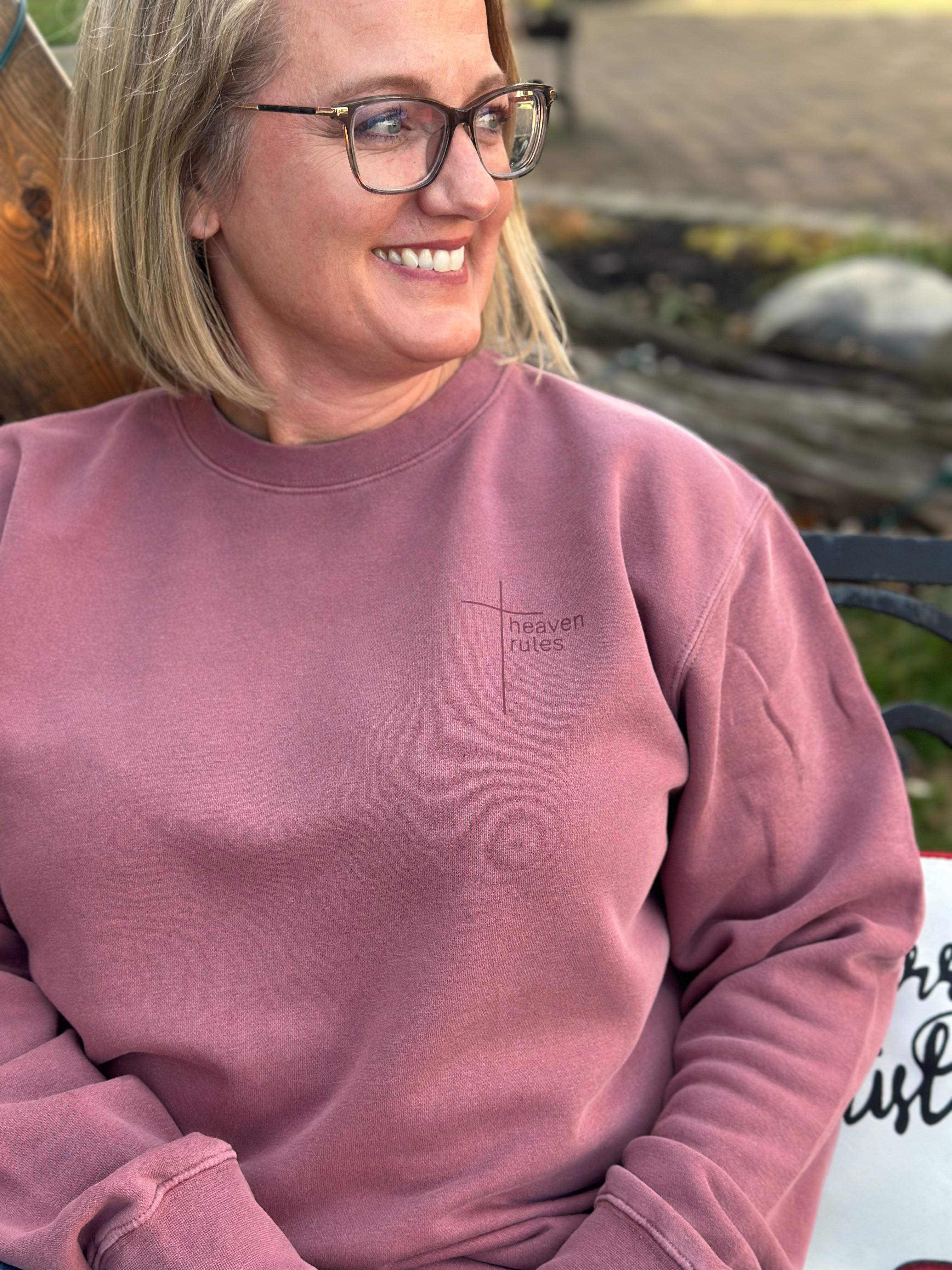 JD: Heaven Rules Crewneck