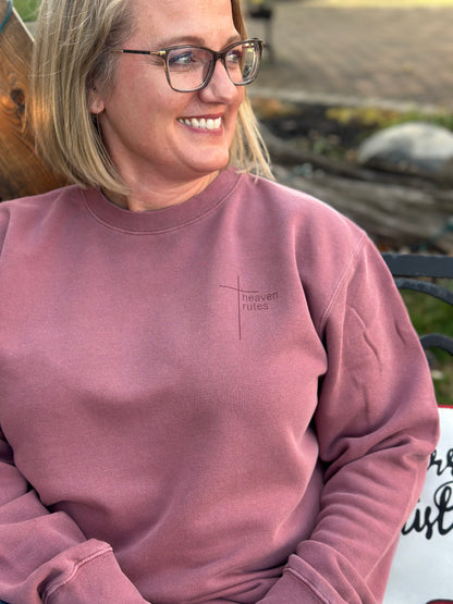 JD: Heaven Rules Crewneck