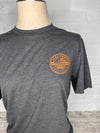 JD: Charcoal Grey Rise Up with Cross Tee