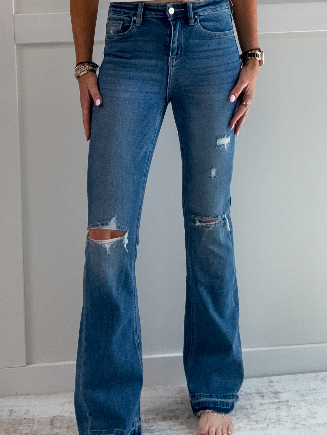 Chelsea HR Flare Jean-34" Inseam