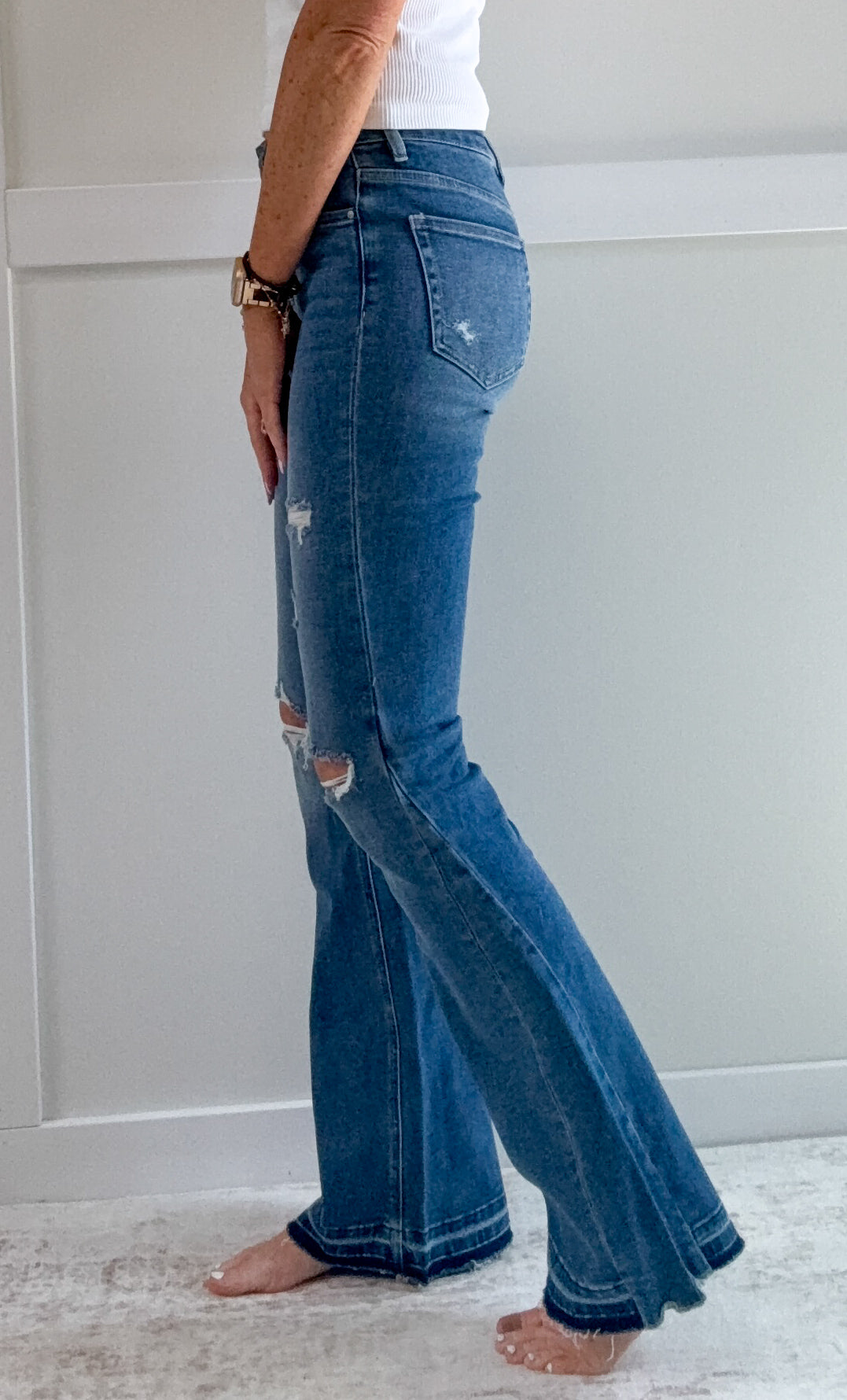 Chelsea HR Flare Jean-34" Inseam