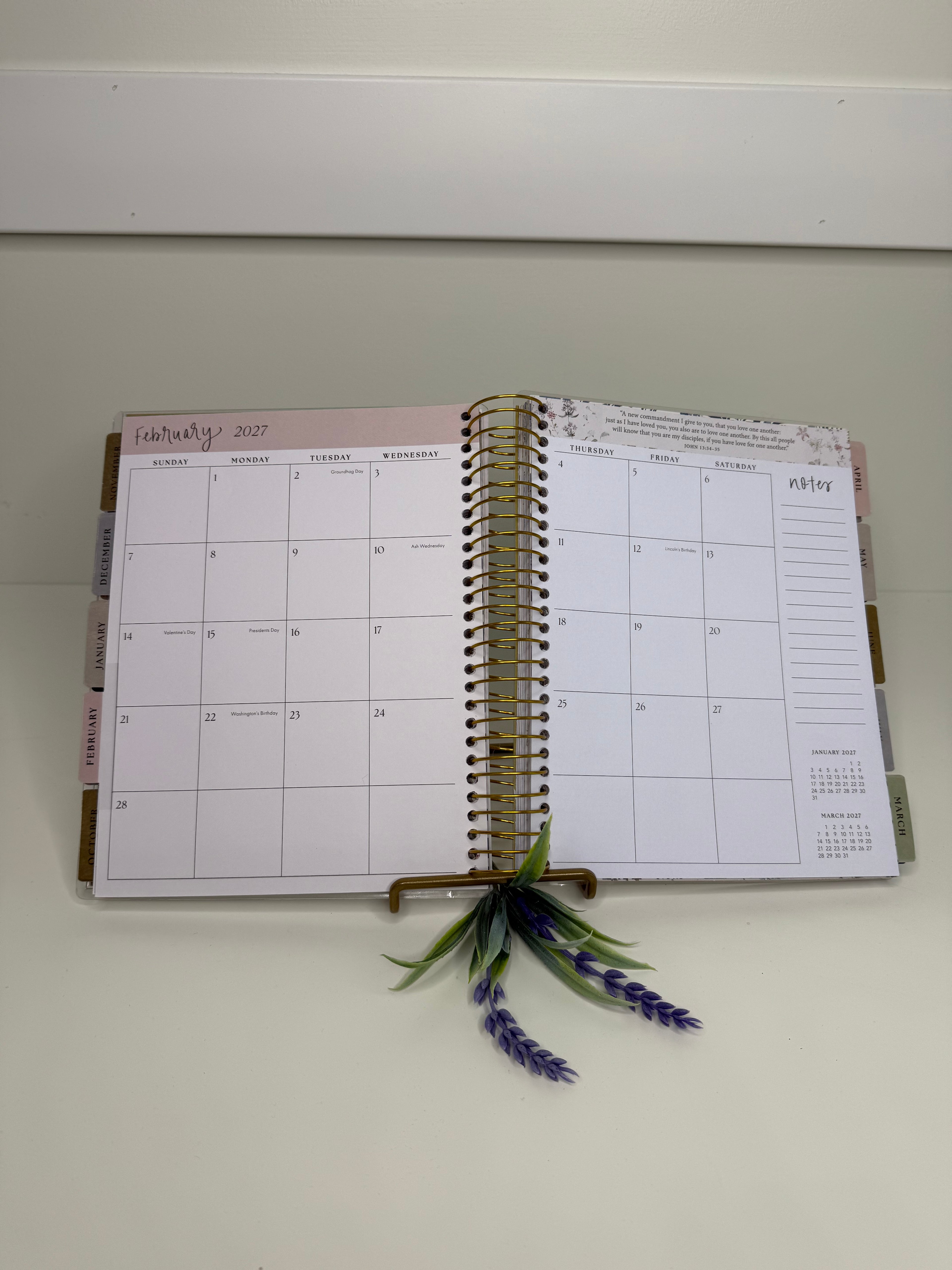 Walking With Jesus Planner - 26-27