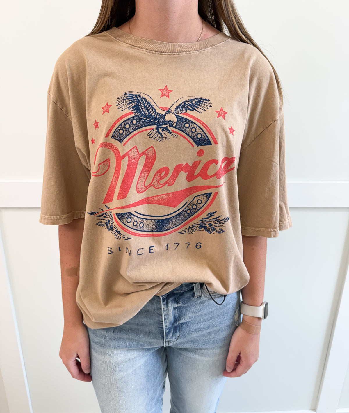 Molly Merica Oversized Graphic Tee