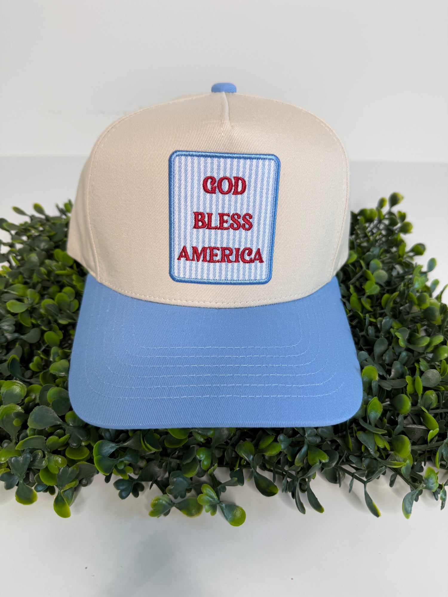 God Bless America Trucker Hat
