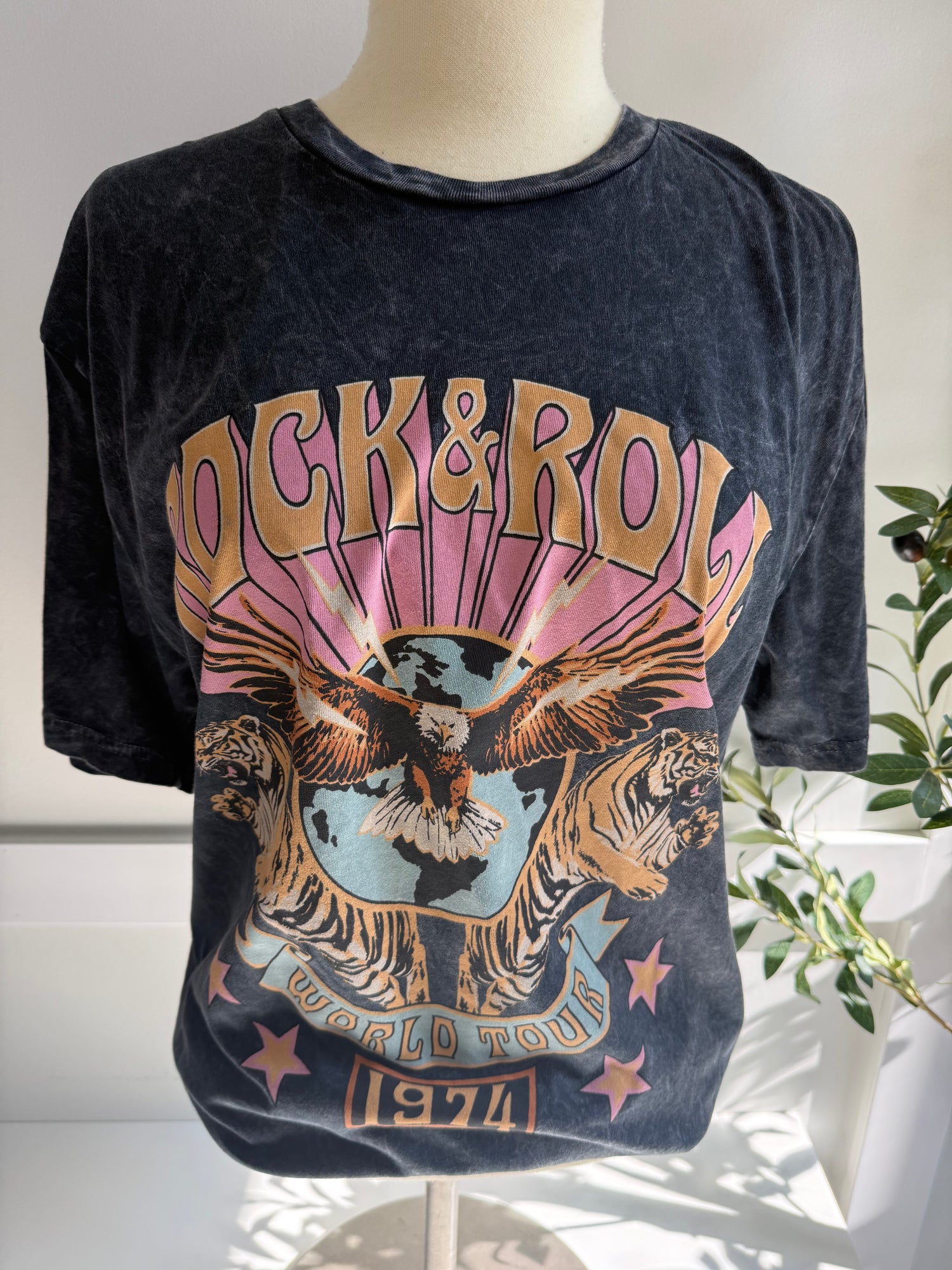 Rock and Roll World Tour Graphic Tee