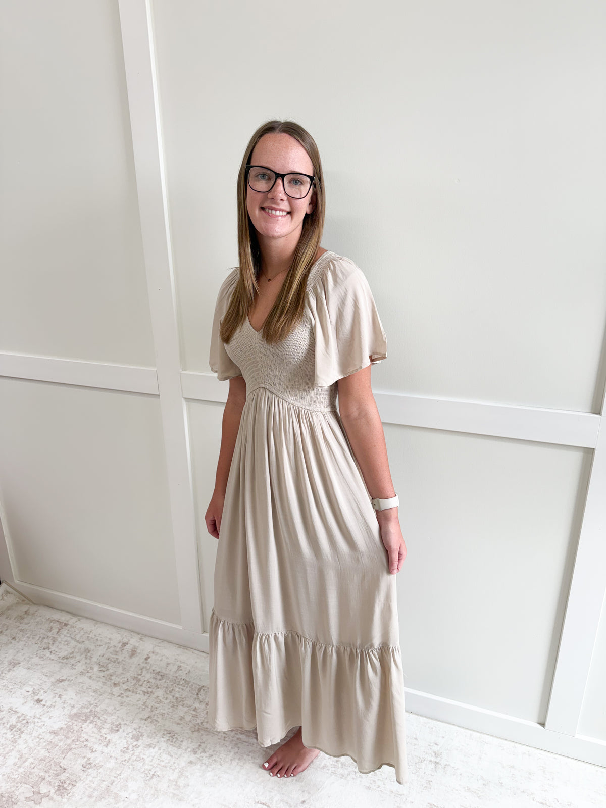 Chelsea Smocked Dress