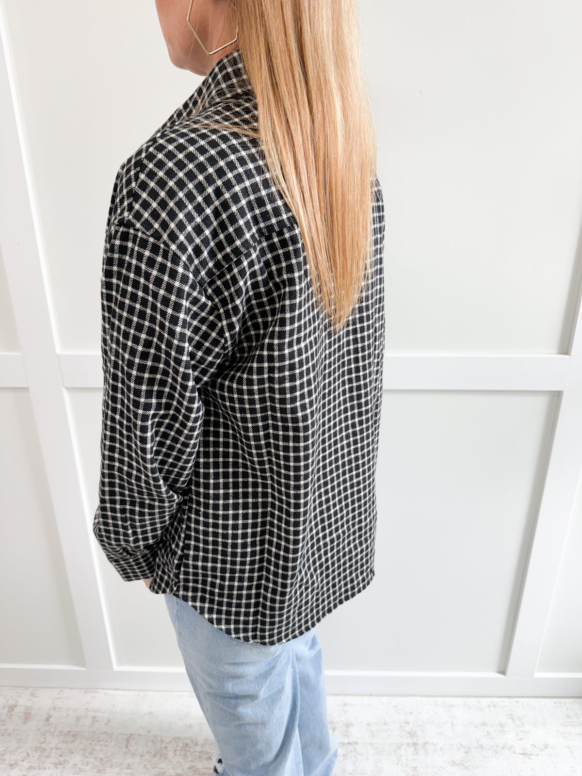 Bella Plaid Button Up