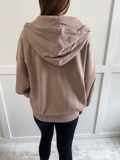 Eva Fleece Zip-Up Hoodie w/Pockets