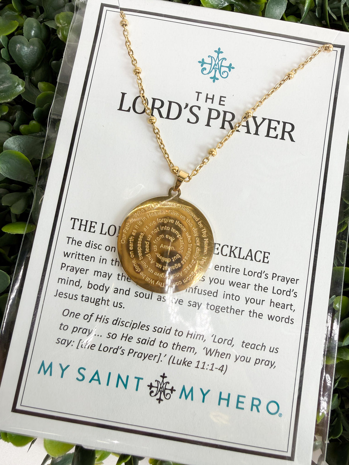 The Lords Prayer Necklace
