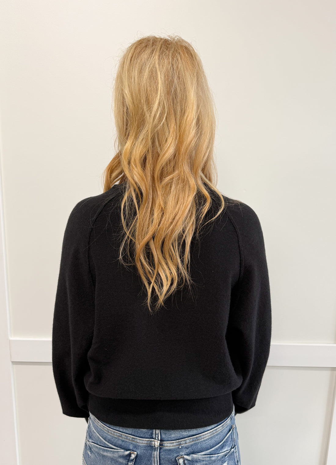 Abby Knit Henley Pullover Sweater
