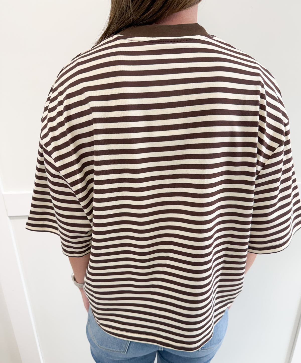 Hailey Striped Tee