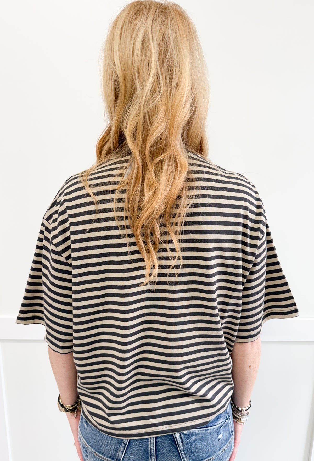 Hailey Striped Tee