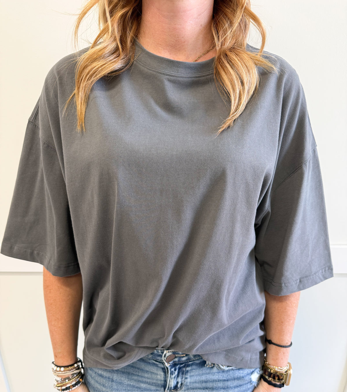 Saras Oversized Cotton Tee