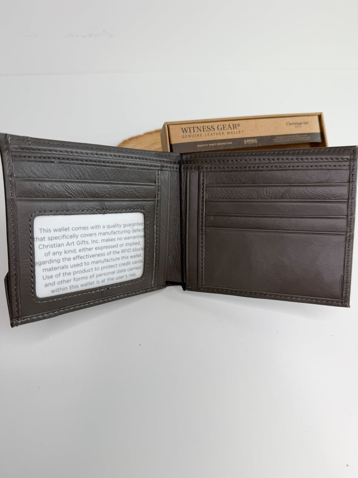 Wallet - Taupe John 3:16