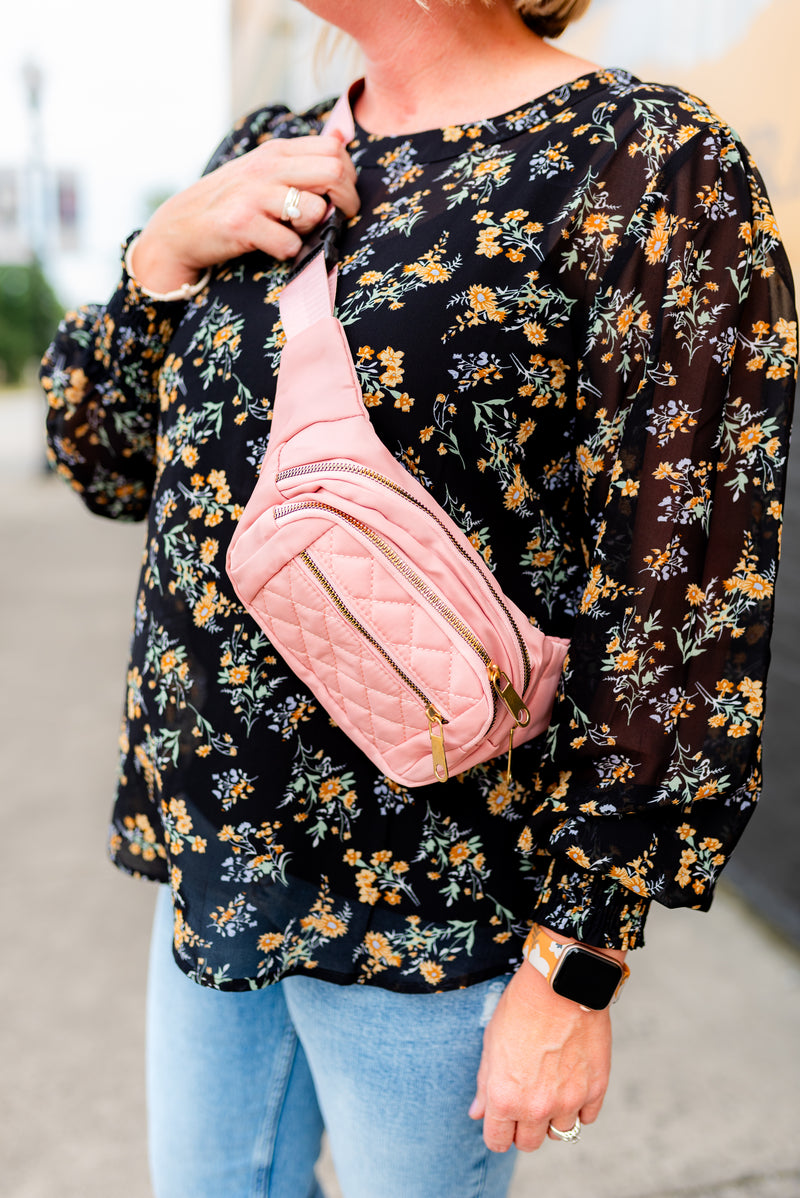 Quilted Belt Bag