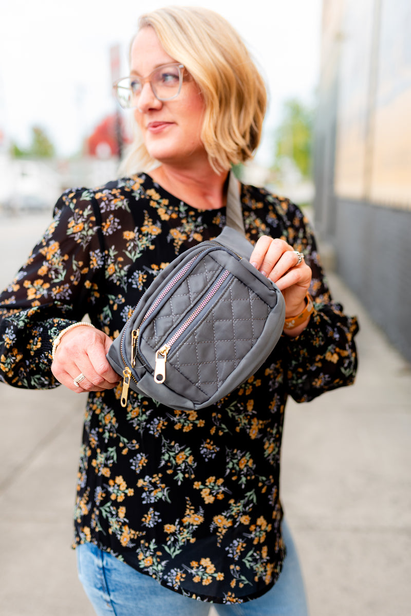 Quilted Belt Bag