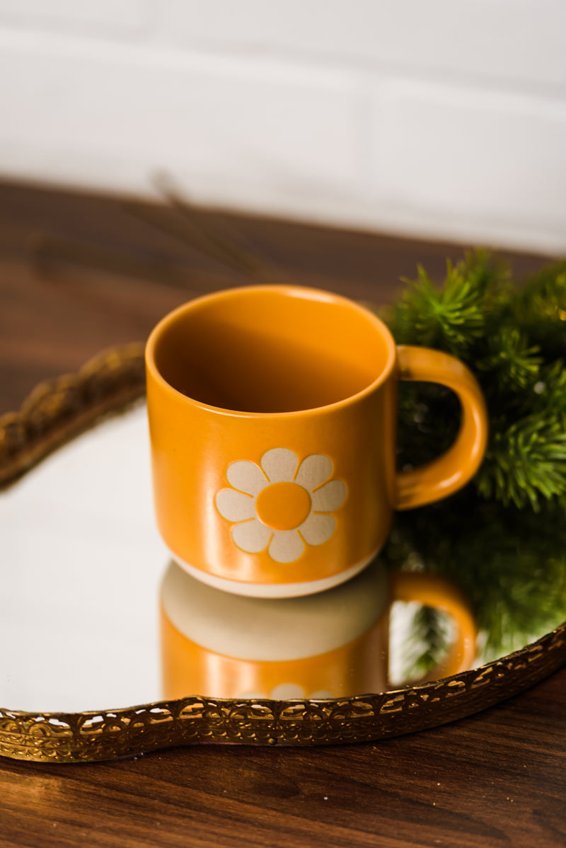 Retro Flower Mug