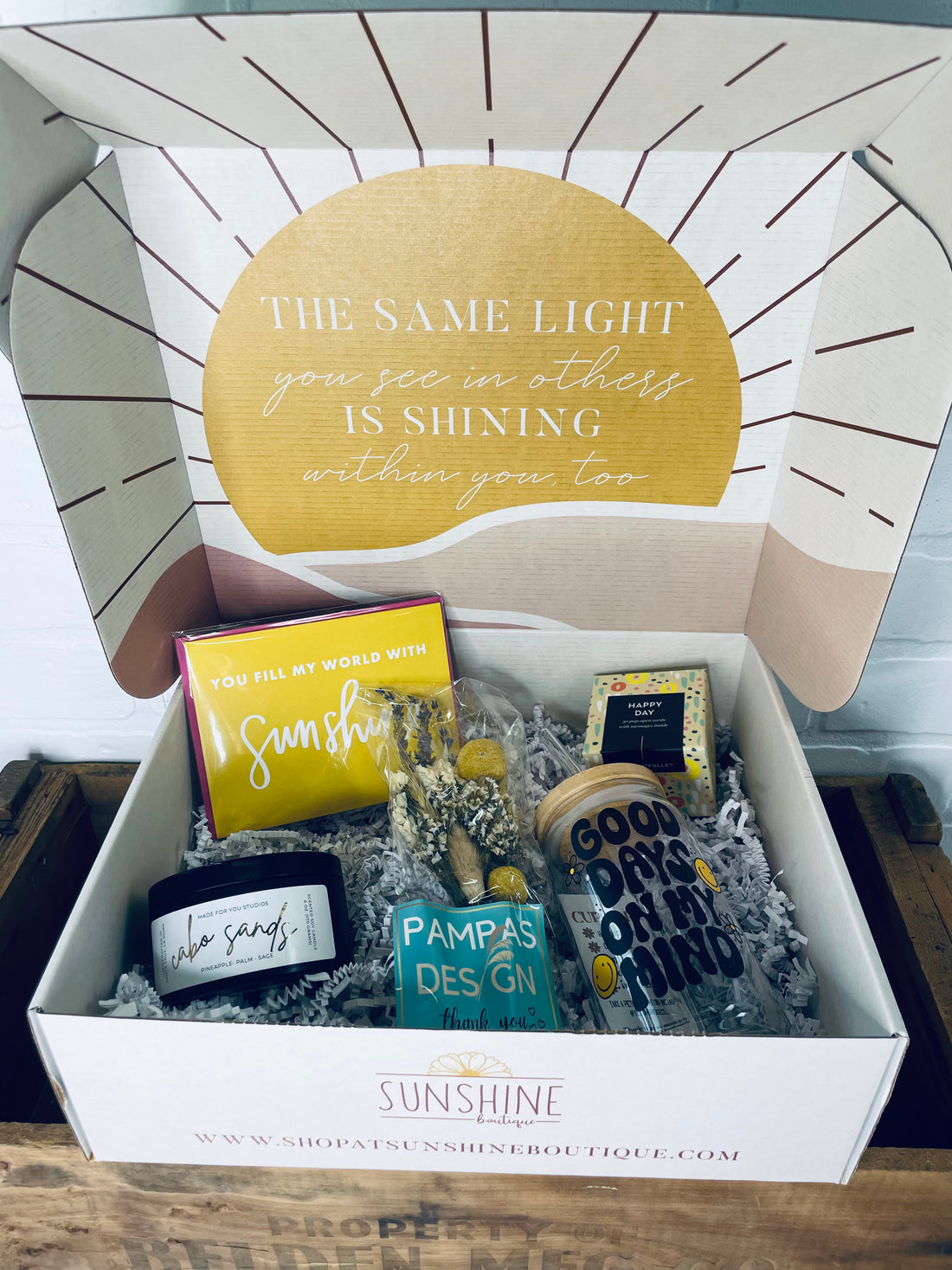 Share the Light Box: Filled with Sunshine