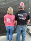 JD: Black Born, Raised, Proud American Tee