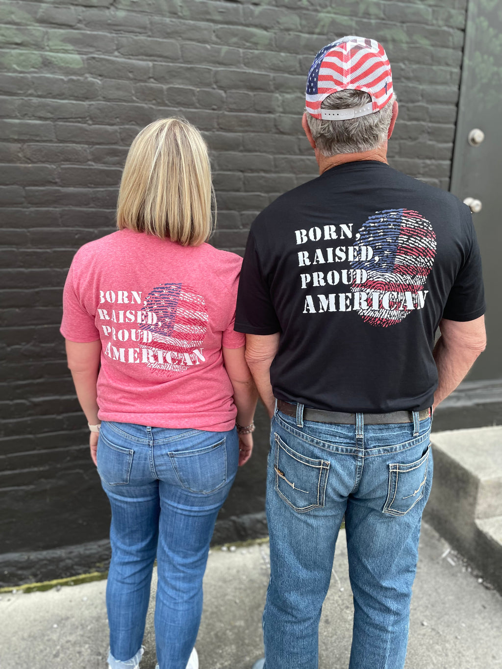 JD: Black Born, Raised, Proud American Tee
