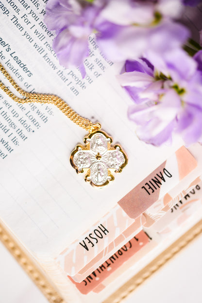 J824- McVan 4-Way Necklace