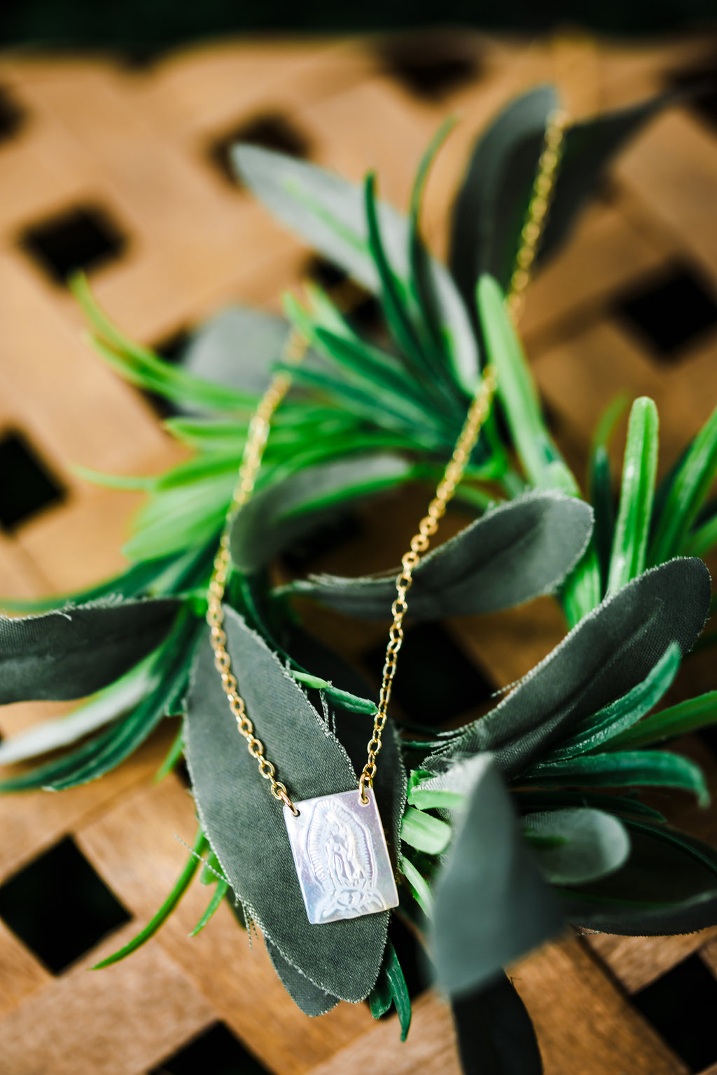 Virgin Mary Necklace