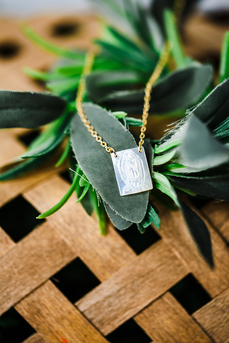 Virgin Mary Necklace