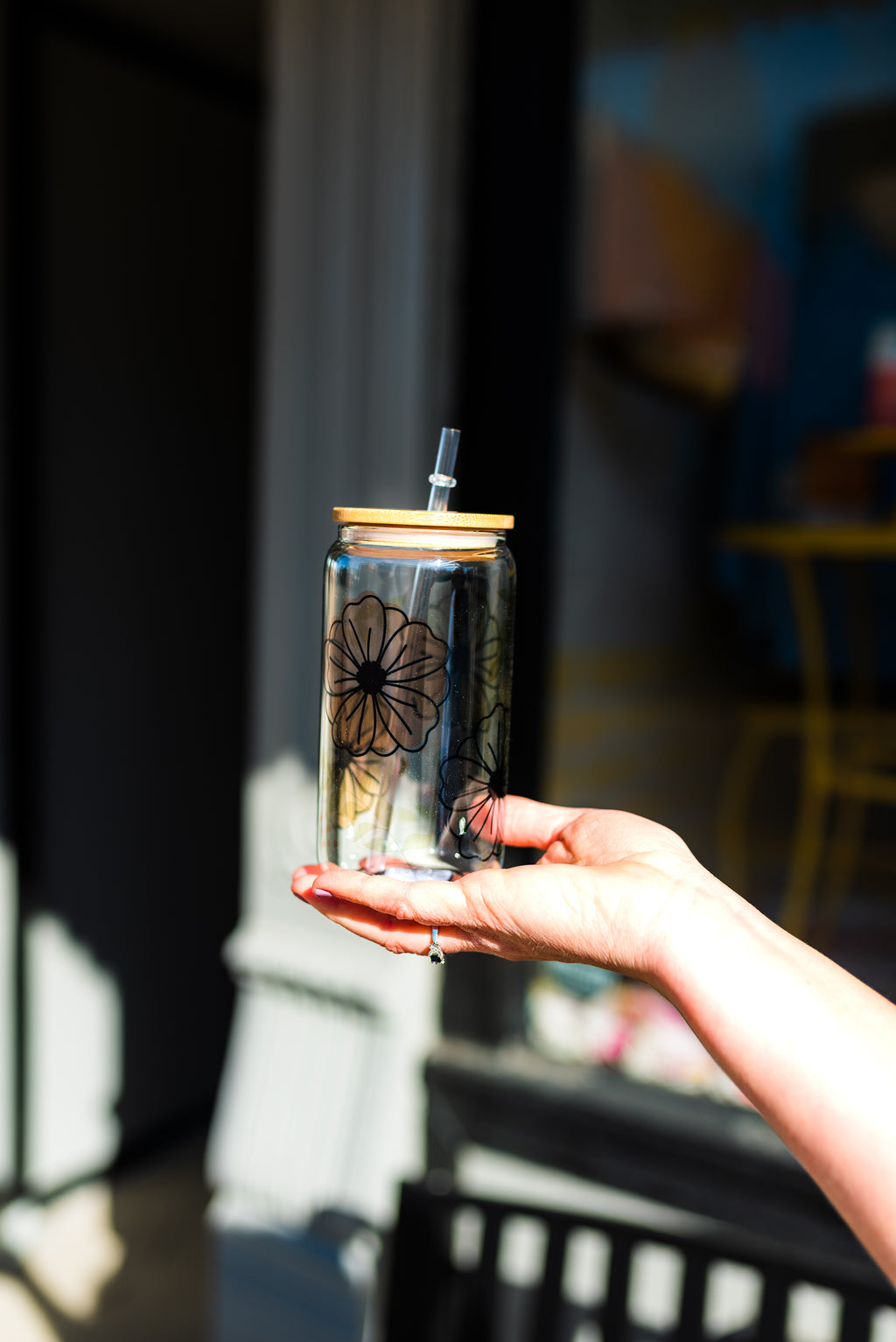 16 oz. Glass Cup