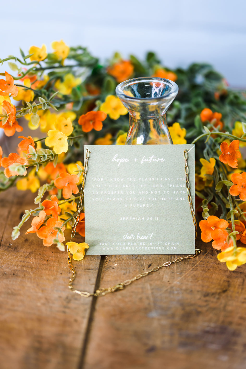 Hope + Future Necklace