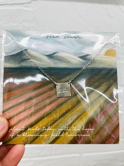 Seed Sower Necklace
