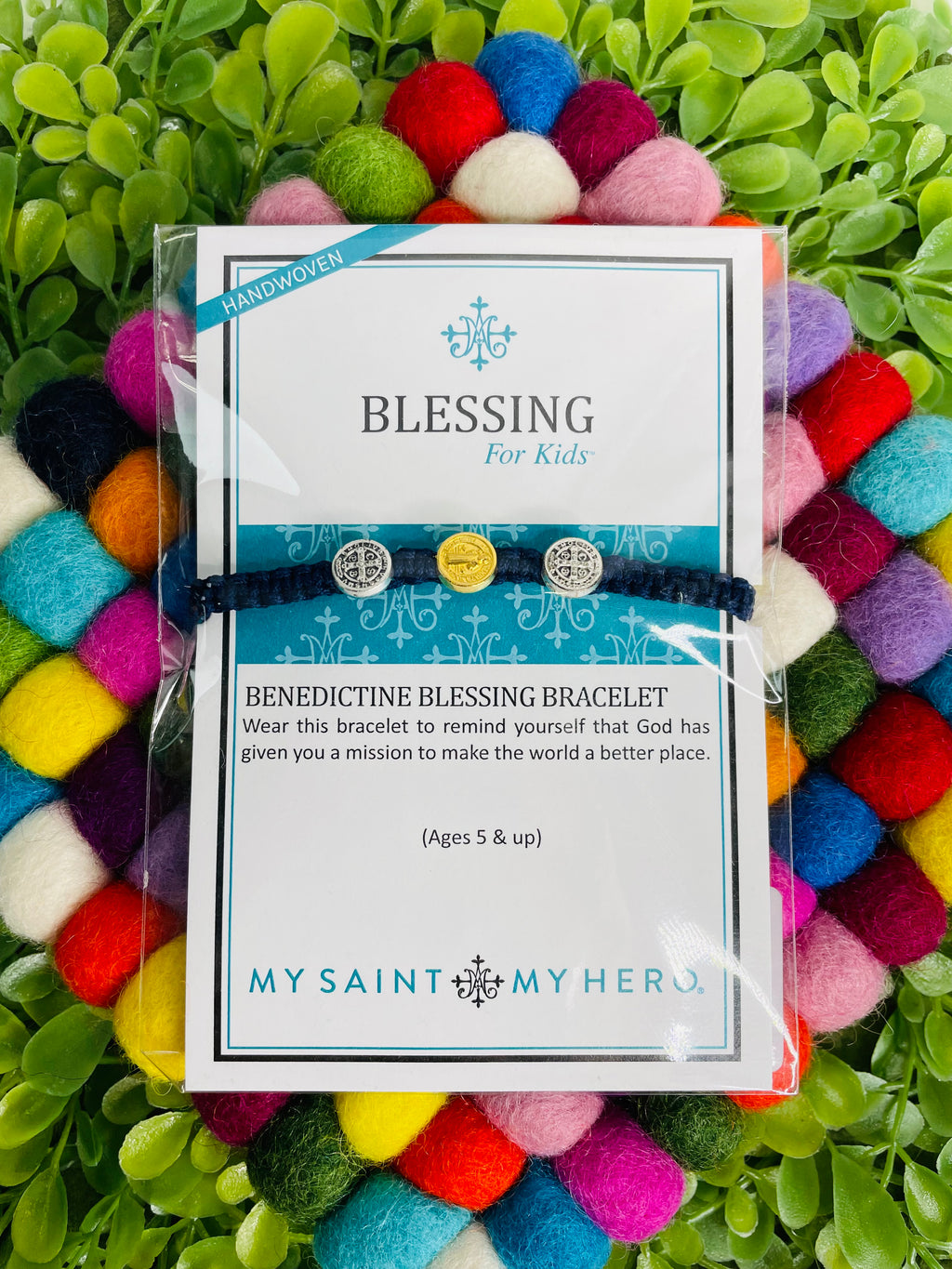Benedictine Blessing for Kids - Black