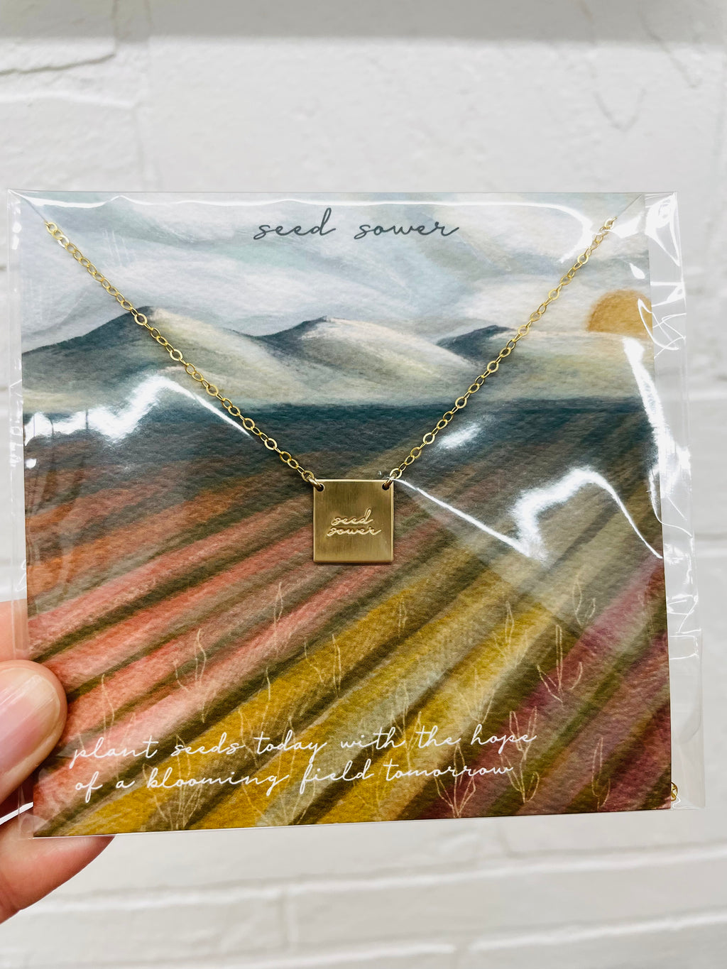 Seed Sower Necklace
