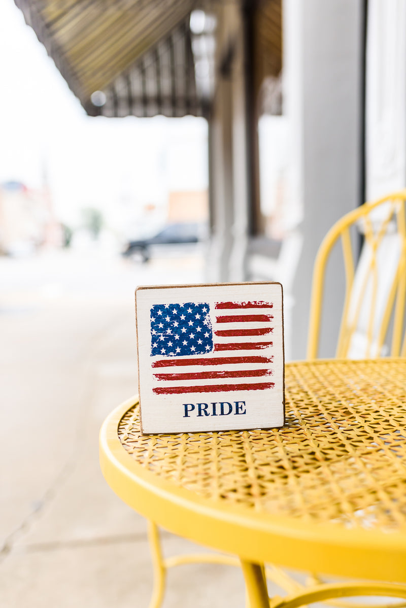JD: Pride Wood Sign